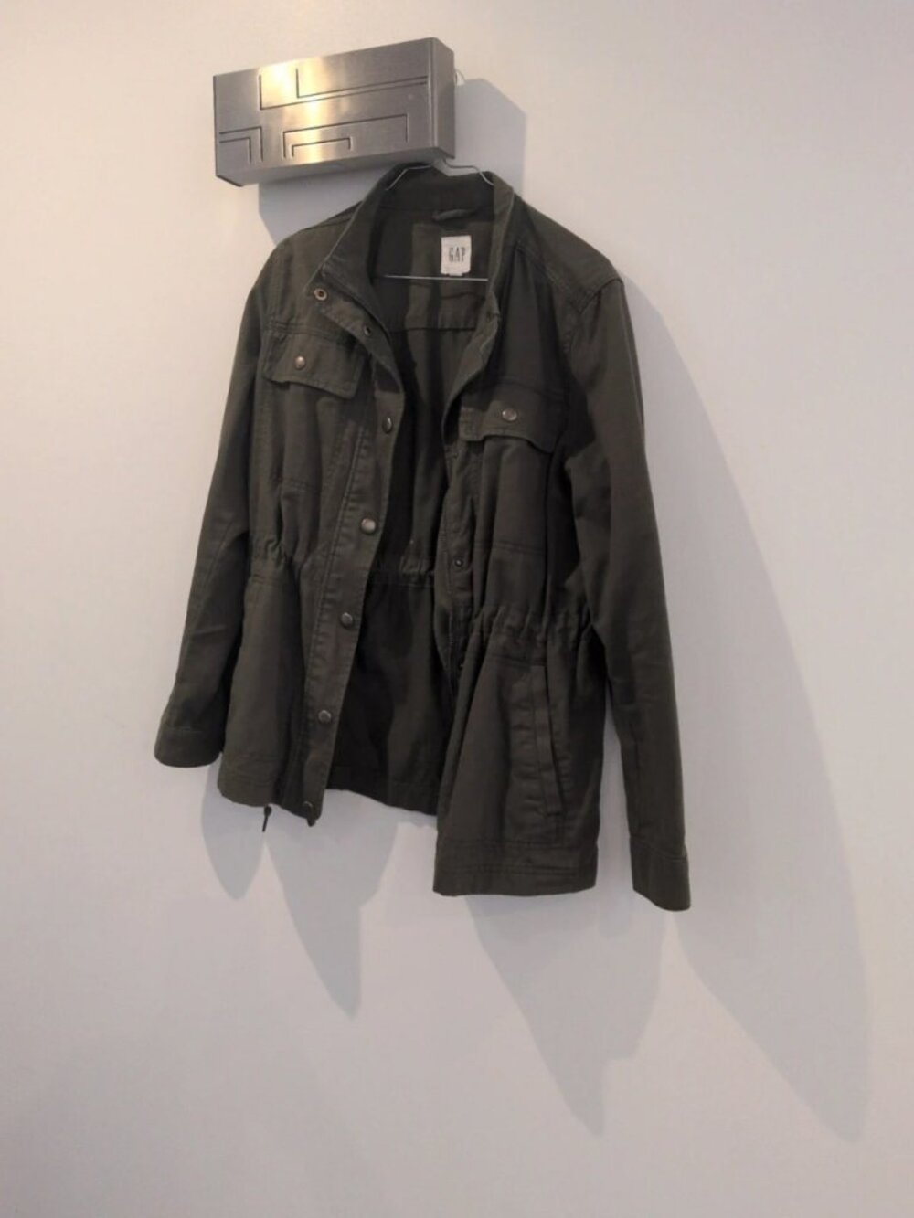 Kaki Utility Anorak Jacket Women's Size S / EU 36 / US 8